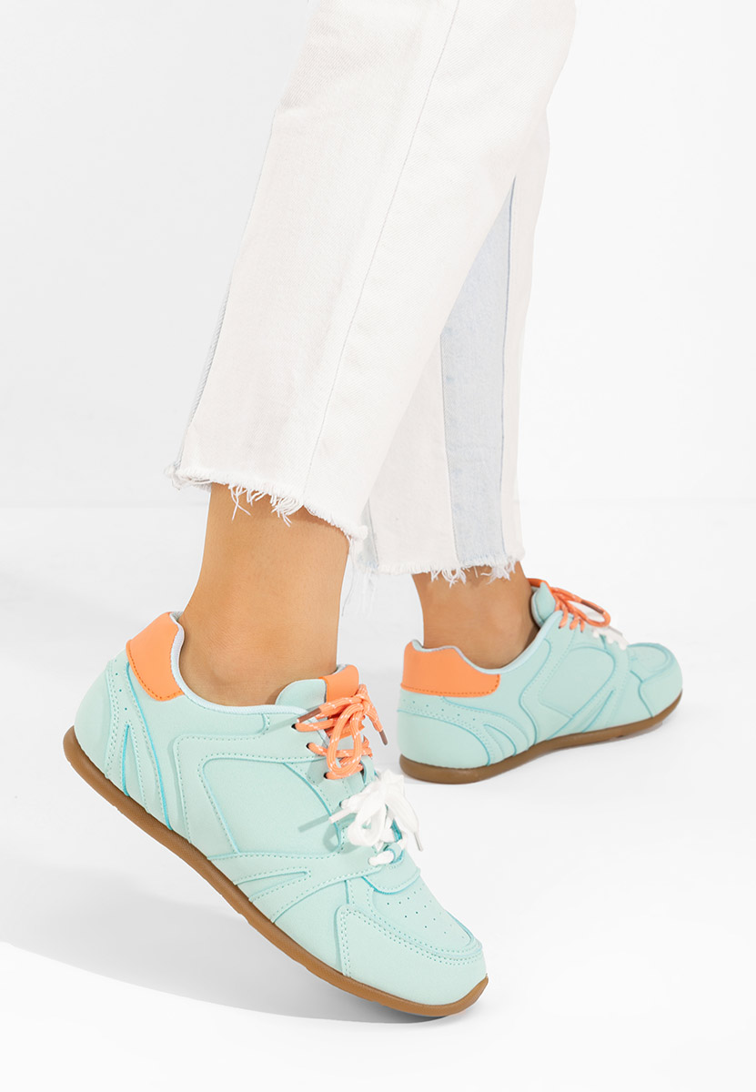 Niebieskie sneakersy damskie Victorya