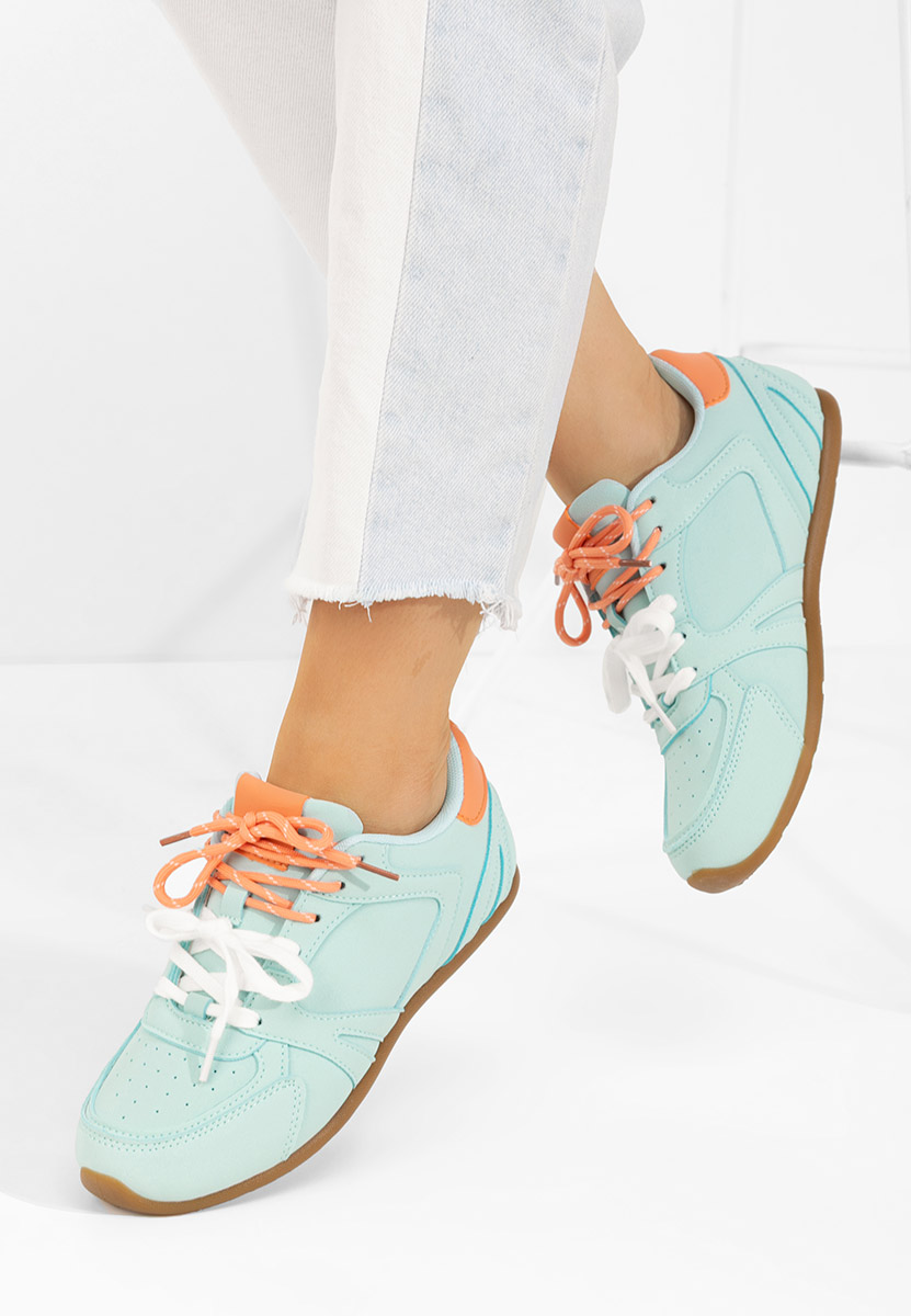 Niebieskie sneakersy damskie Victorya