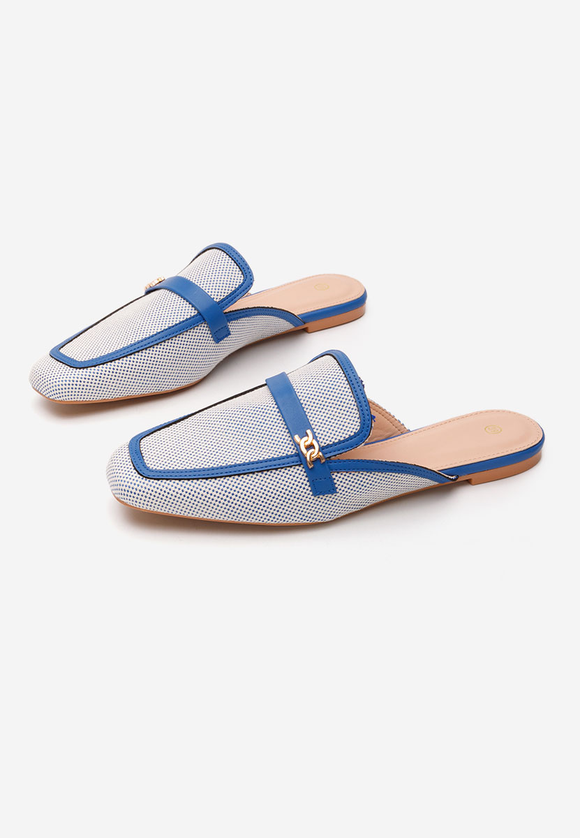 Niebieski drewniaki Serafima