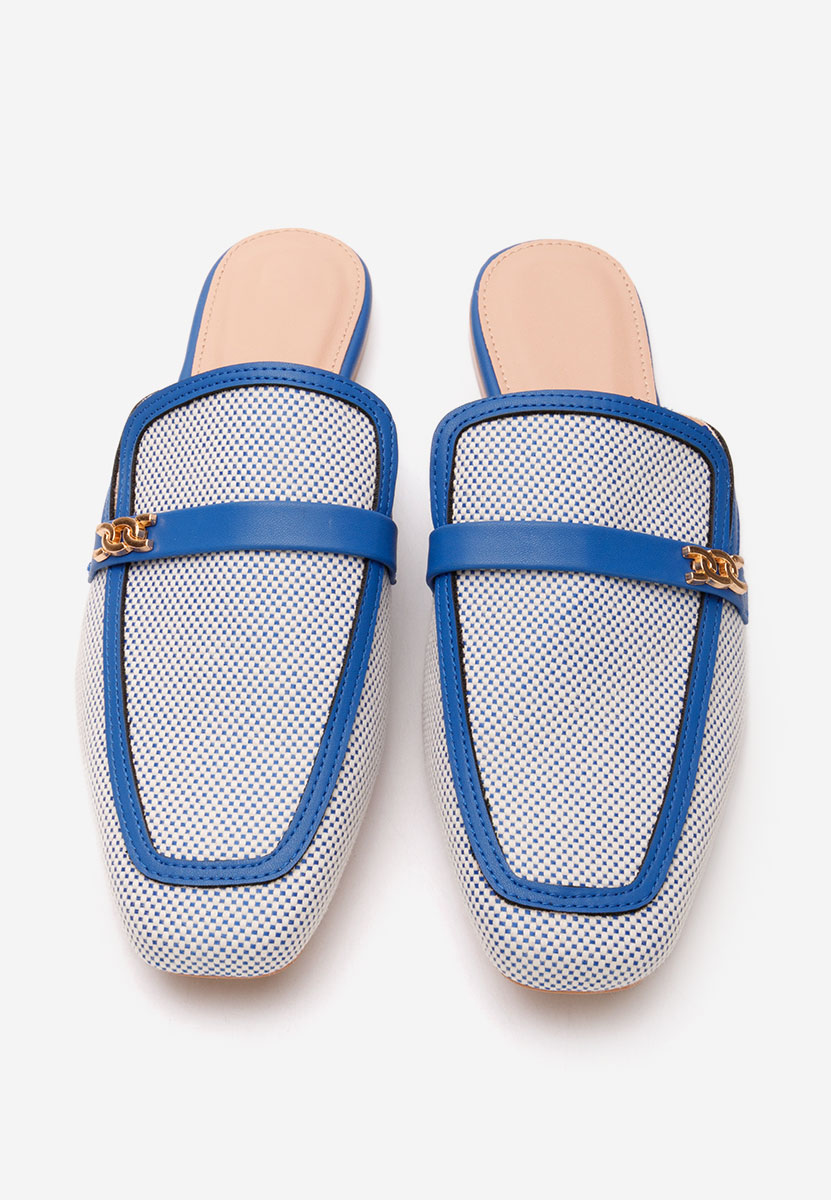 Niebieski drewniaki Serafima