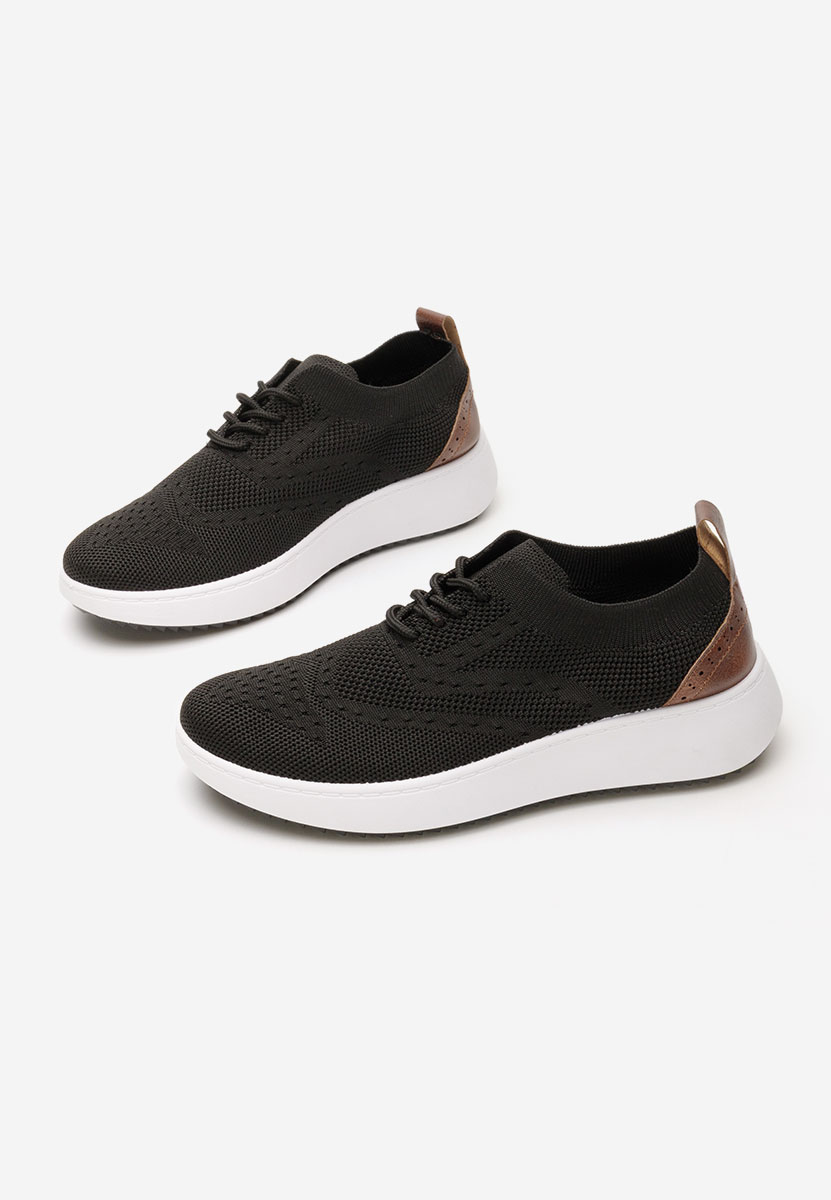 Czarne buty sportowe damskie Sorisa