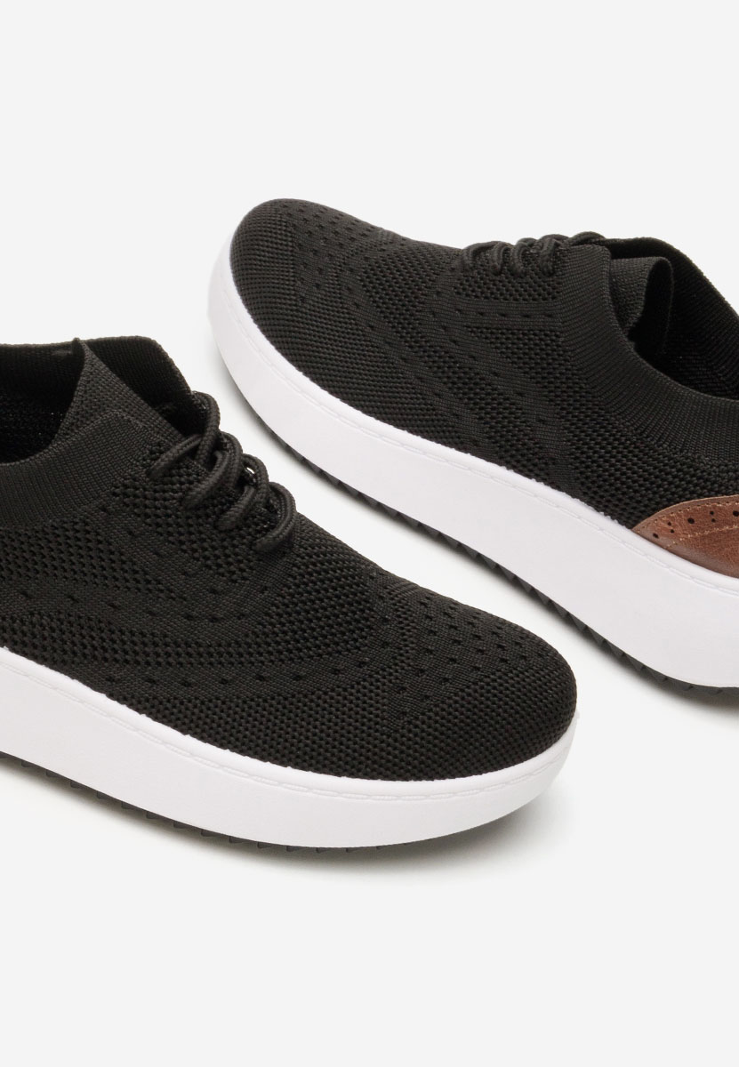 Czarne buty sportowe damskie Sorisa