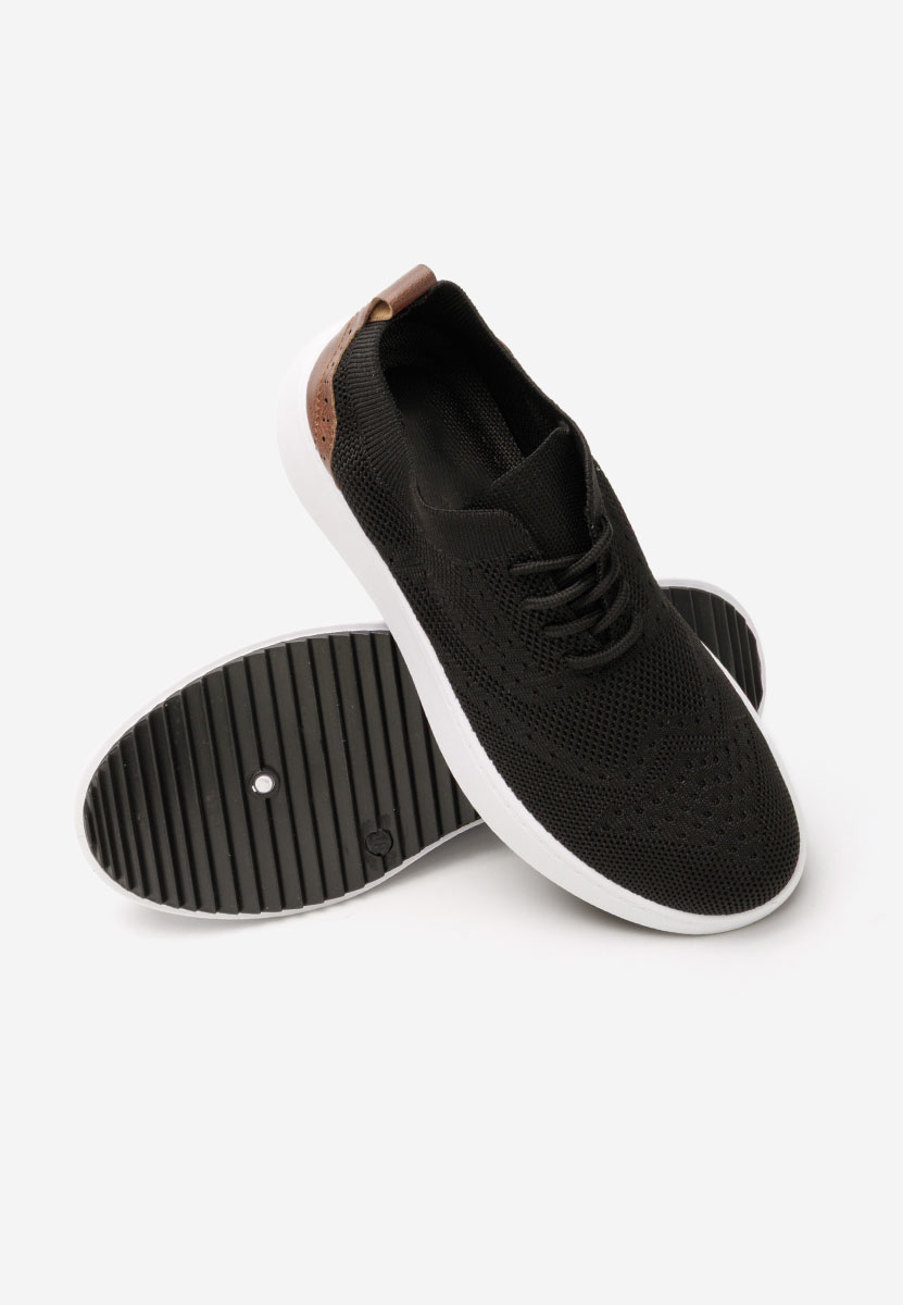 Czarne buty sportowe damskie Sorisa