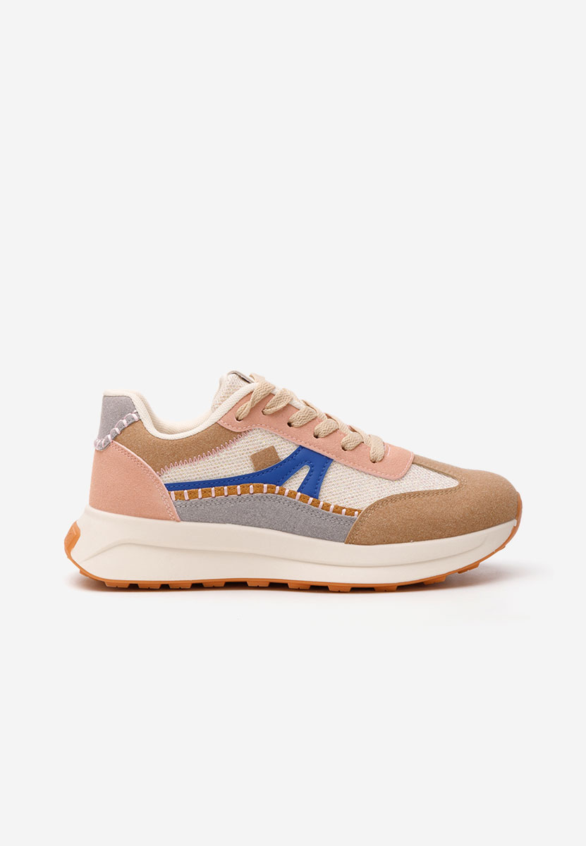 Khaki sneakersy damskie Esira