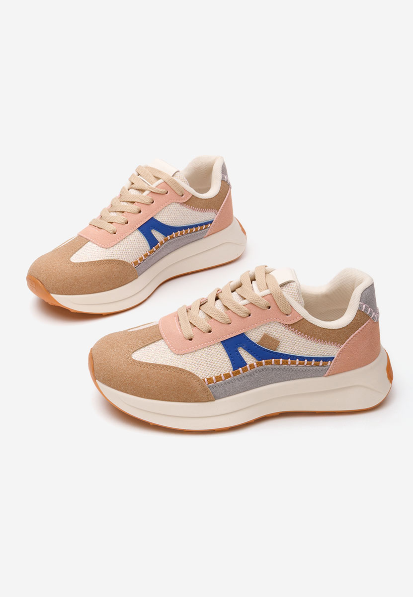 Khaki sneakersy damskie Esira