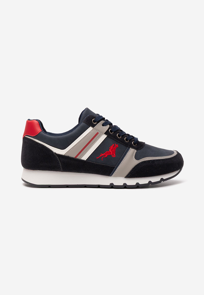 Niebieskie sneakersy męskie Marlo