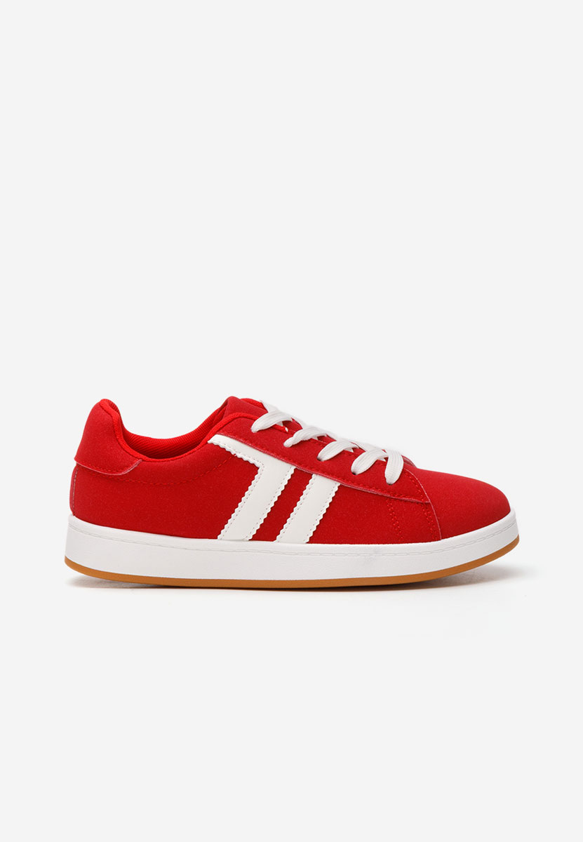 Czerwone sneakersy chłopięce Keneth