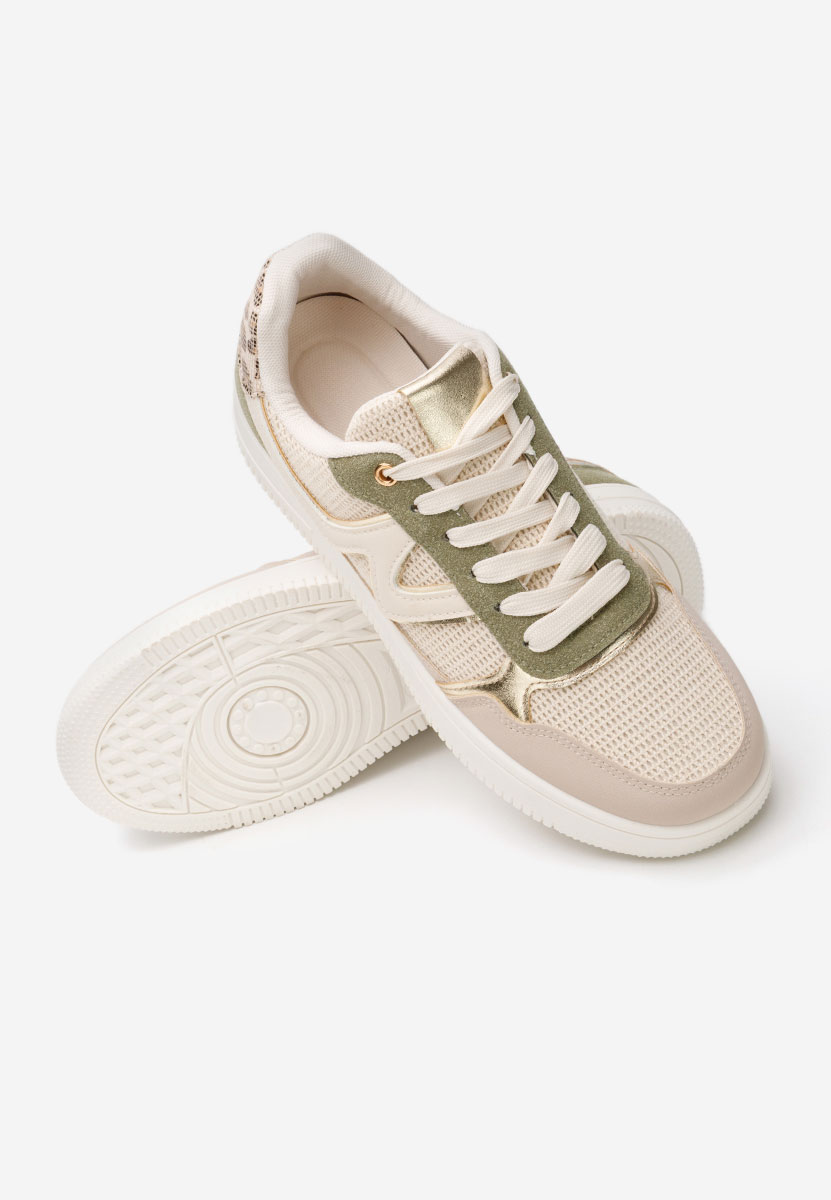 Zielone sneakersy damskie Avrila