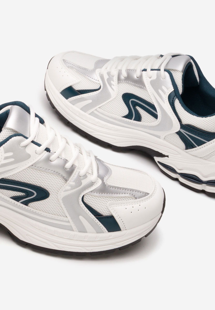 Białe sneakersy damskie Claria