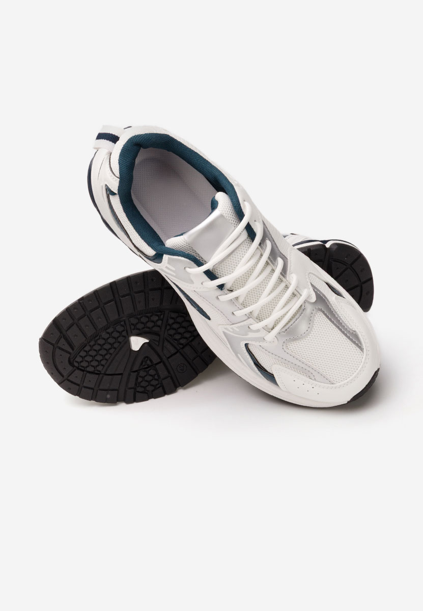 Białe sneakersy damskie Claria