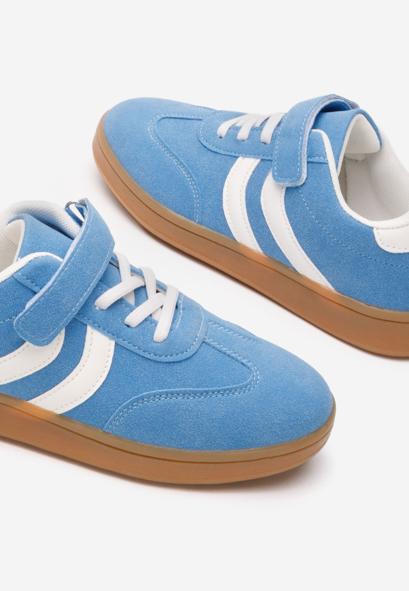 Niebieskie sneakersy dla dzieci Shellby