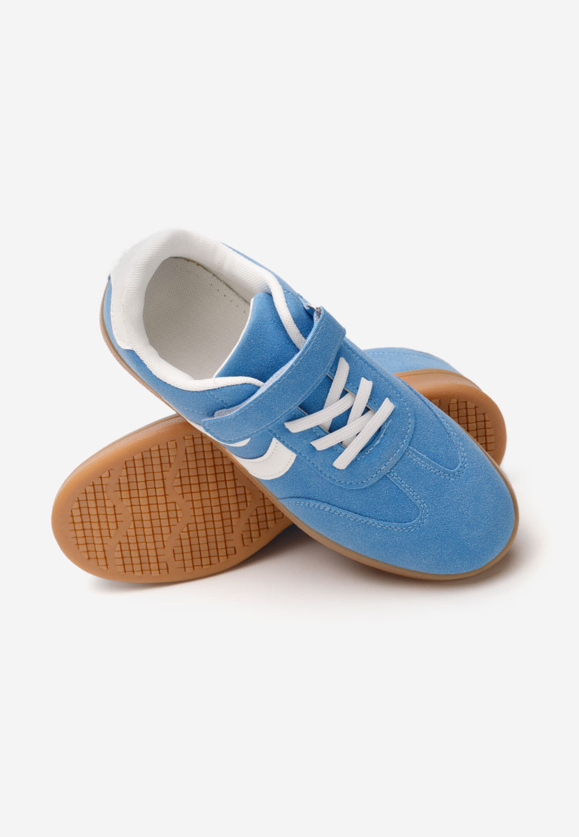 Niebieskie sneakersy dla dzieci Shellby
