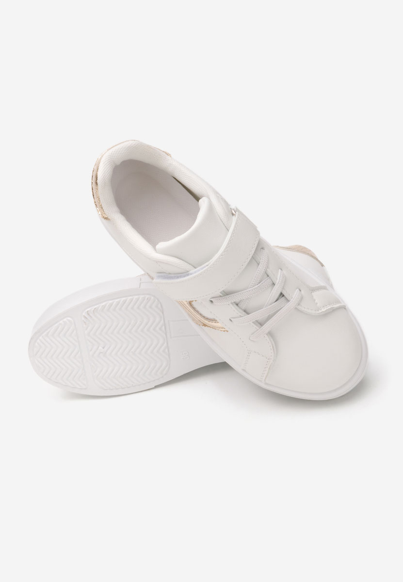 Białe sneakersy dla dzieci Wimbo