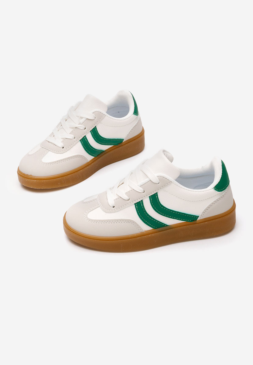 Białe sneakersy dla dzieci Ziky V3