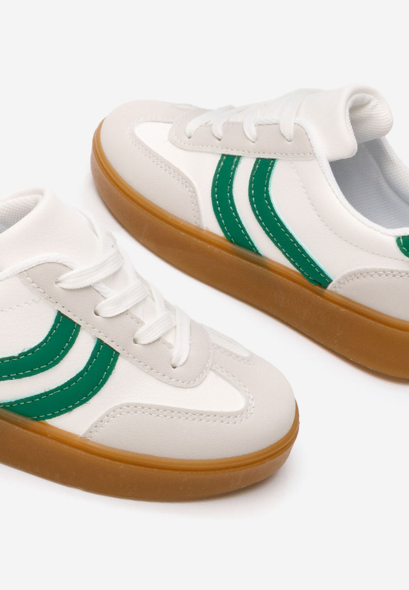 Białe sneakersy dla dzieci Ziky V3