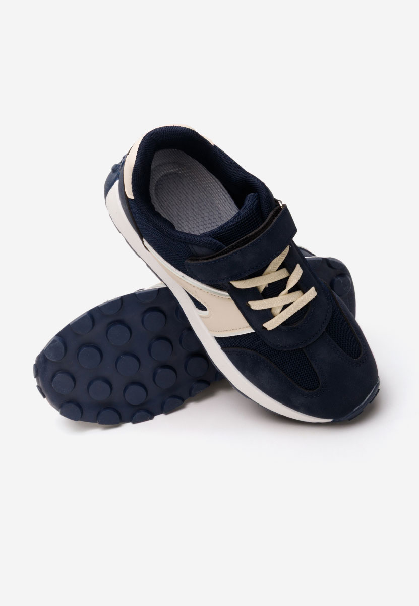 Granatowe sneakersy chłopięce Sploosh