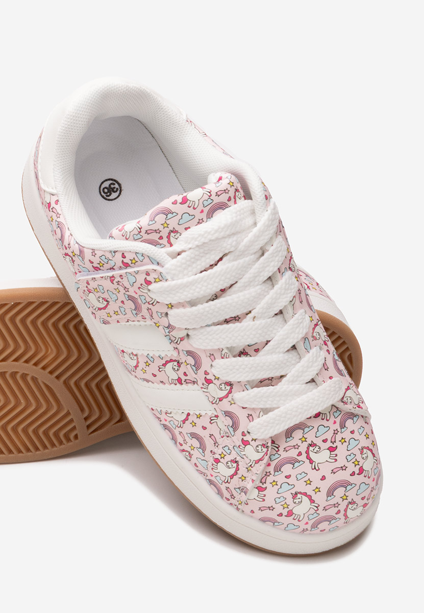 Różowe sneakersy dziewczęce Blush V2