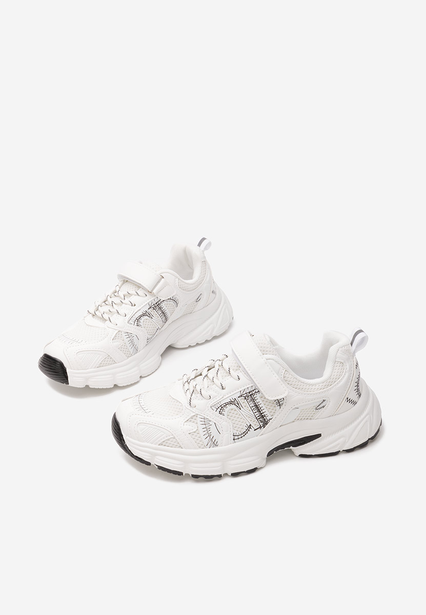 Białe sneakersy dla dzieci Clodike