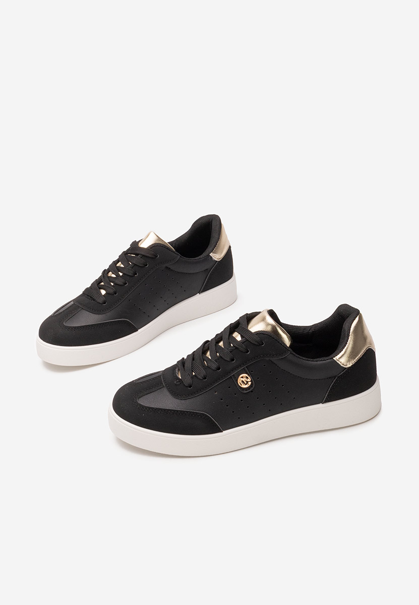 Czarne sneakersy damskie Zova