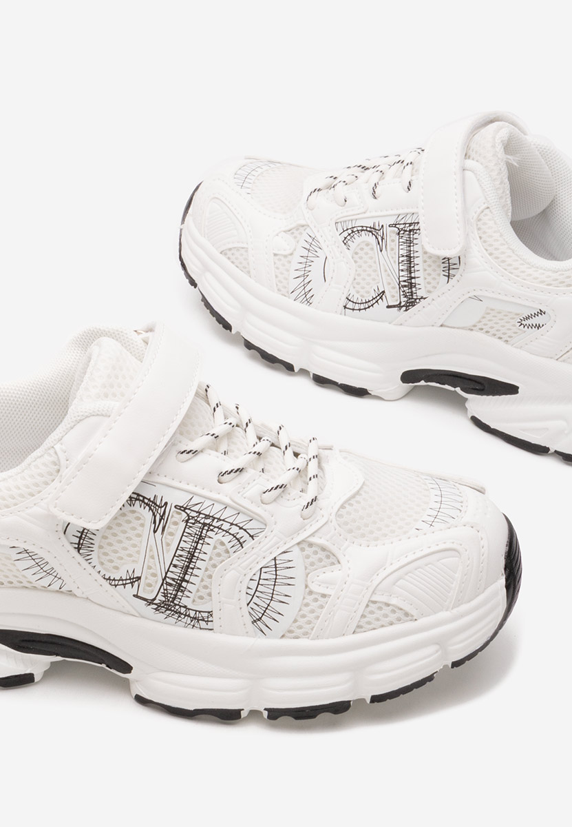 Białe sneakersy dla dzieci Clodike