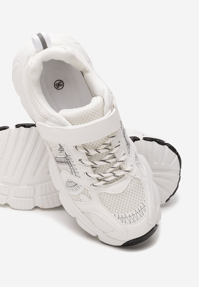 Białe sneakersy dla dzieci Clodike