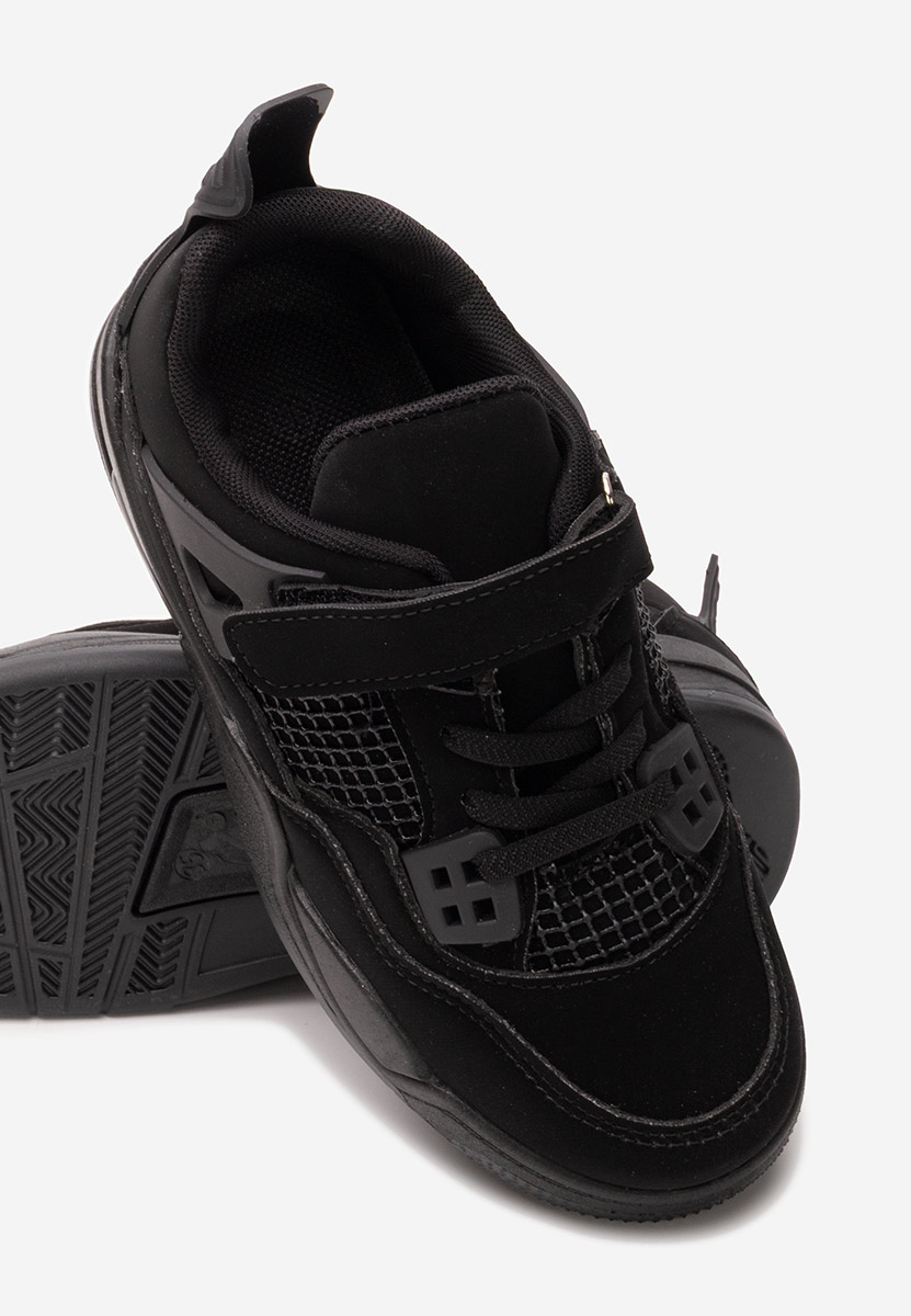 Czarne sneakersy chłopięce Bartov