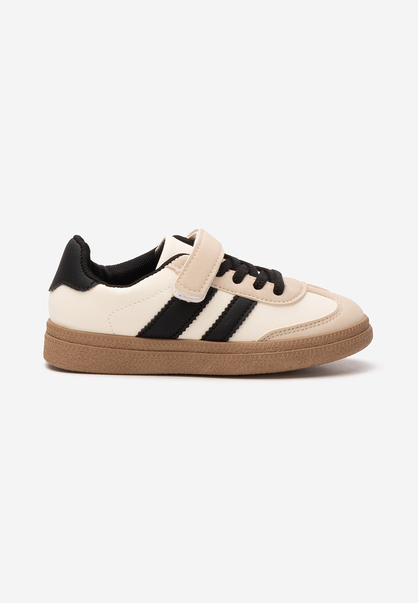 Beżowe sneakersy chłopięce Gabin