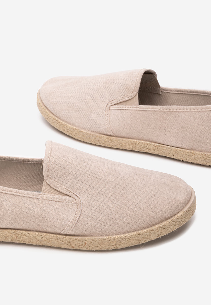 Beżowe espadryle męskie Calvon