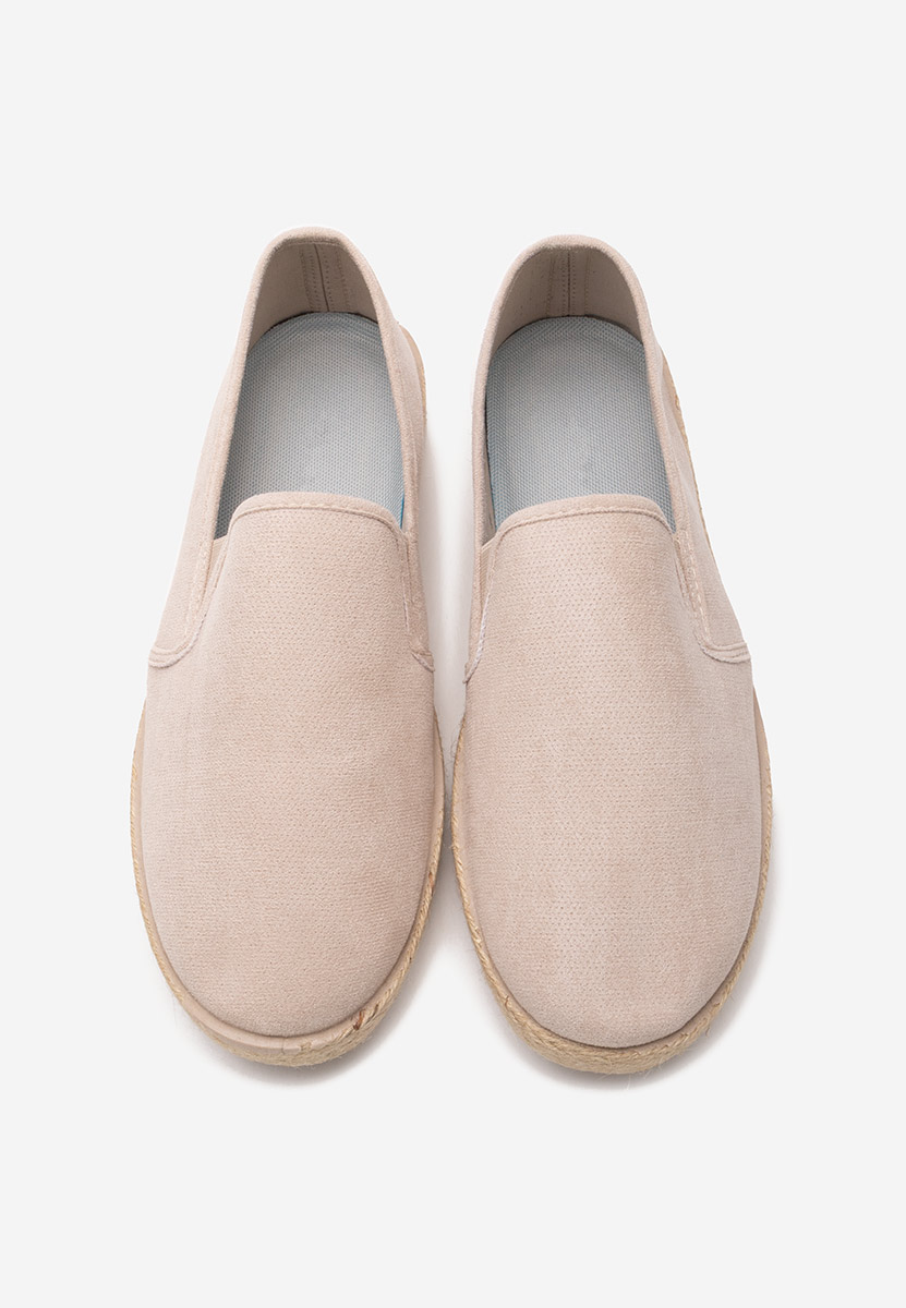 Beżowe espadryle męskie Calvon
