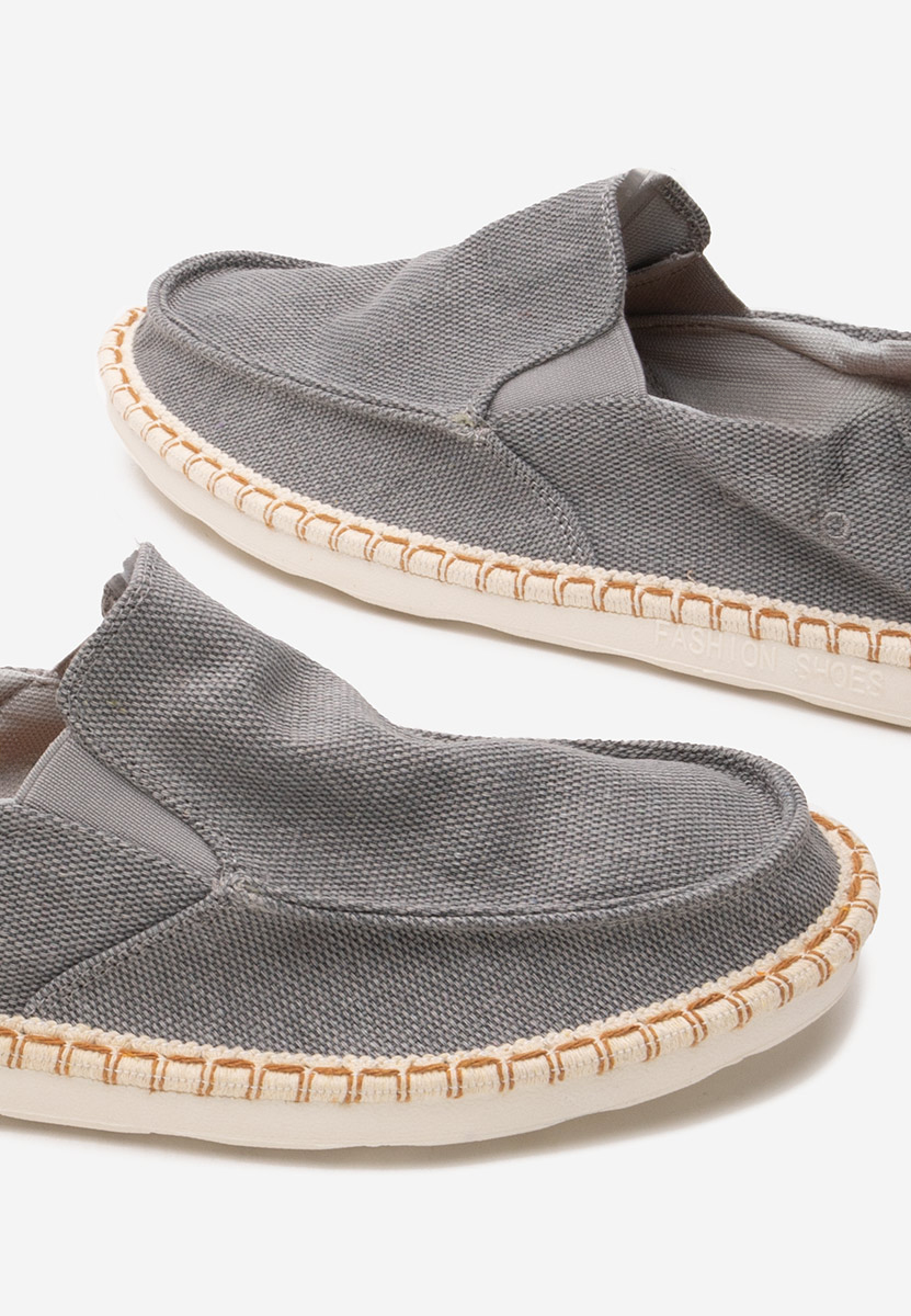 Szare czółenka Casual Santana