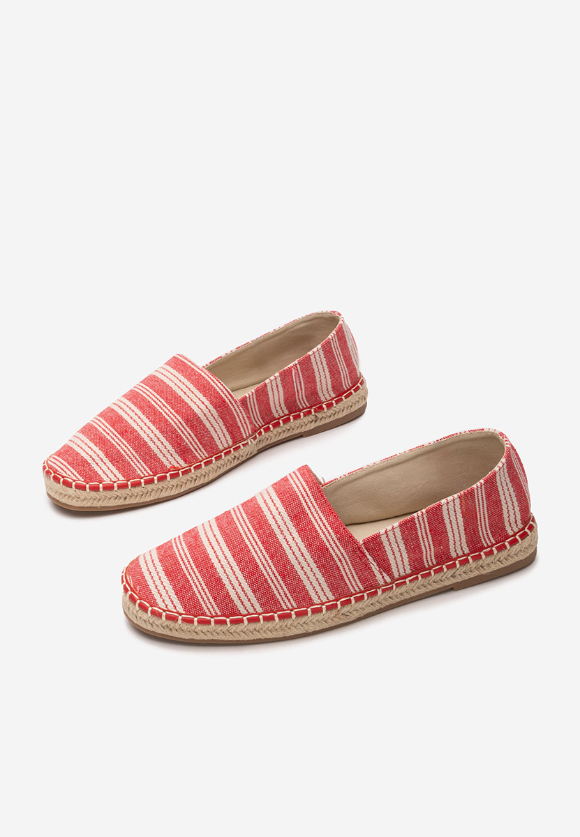 Czerwone espadryle męskie Jonie