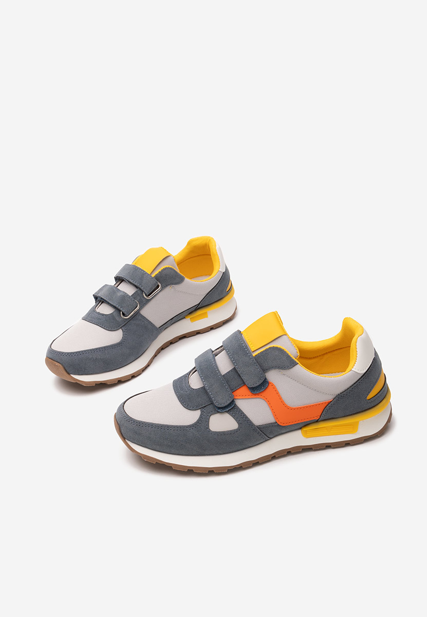 Niebieskie sneakersy męskie Soded