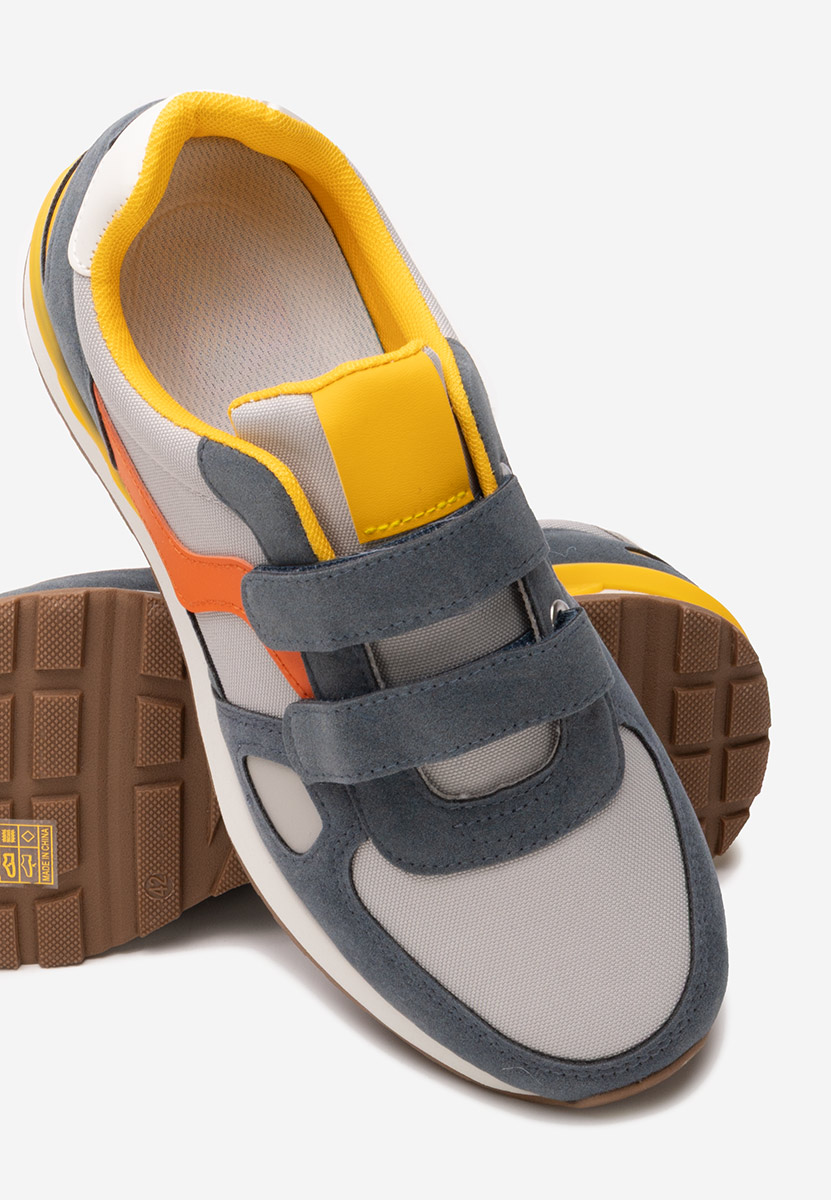 Niebieskie sneakersy męskie Soded