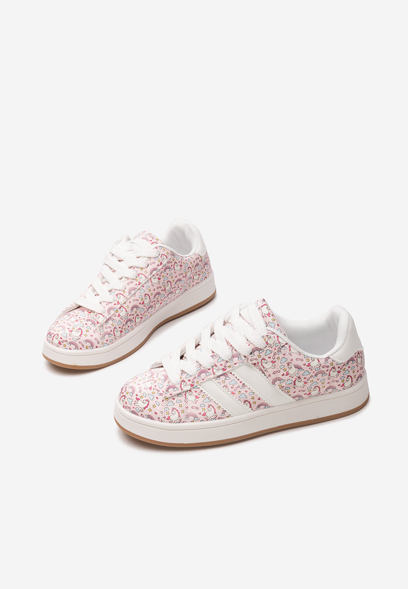 Różowe sneakersy dziewczęce Blush V2