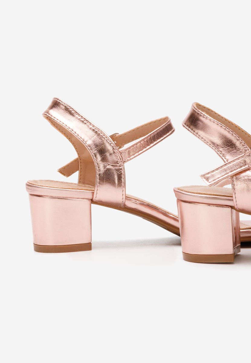 Różowe sandały dziewczęce Irerda