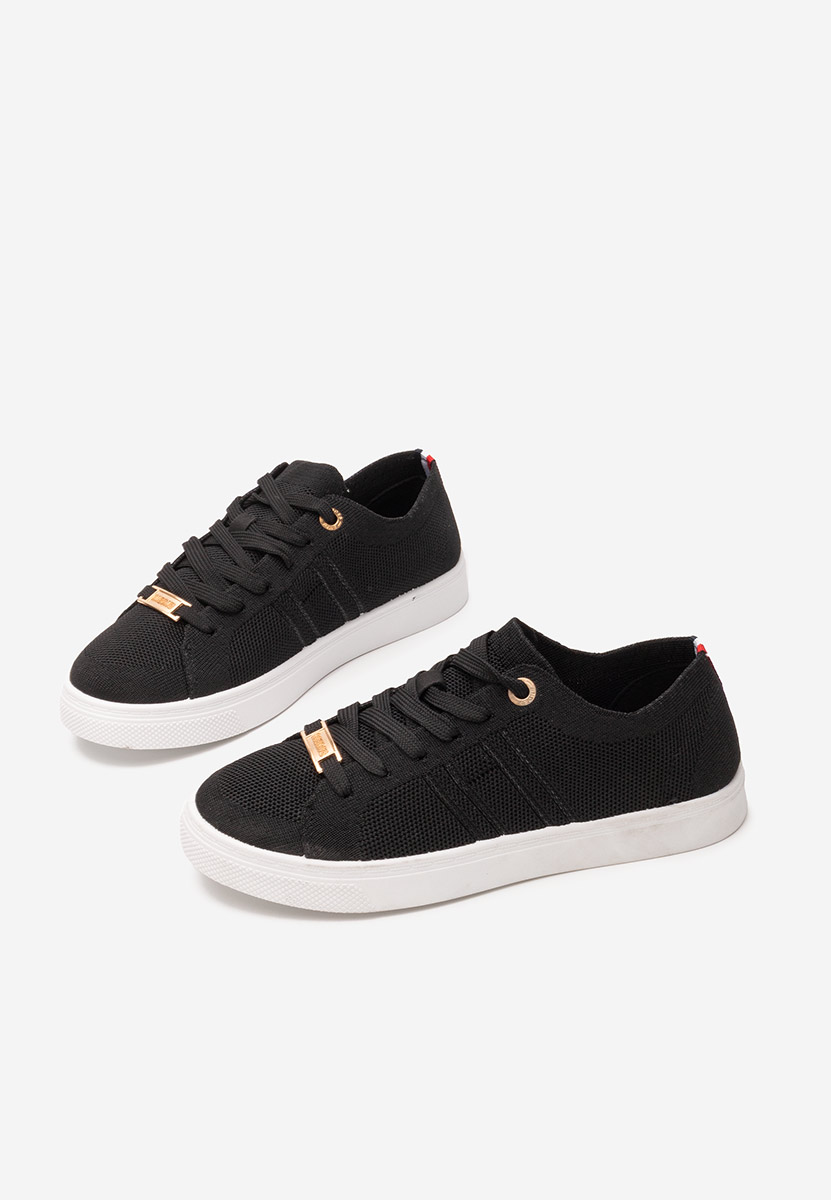 Czarne sneakersy damskie Belinda