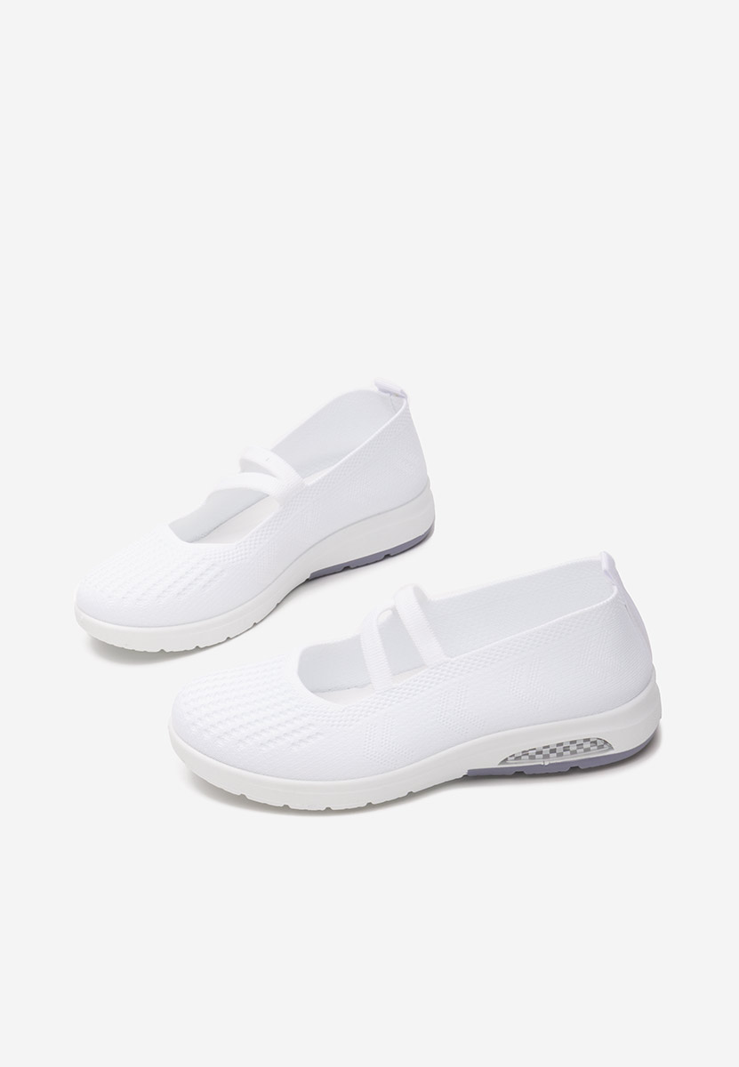 Białe półbuty damskie Madelyn