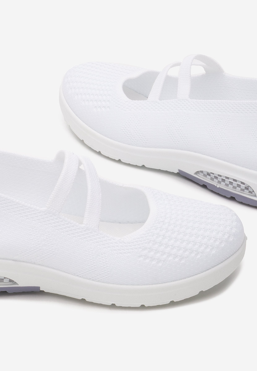 Białe półbuty damskie Madelyn