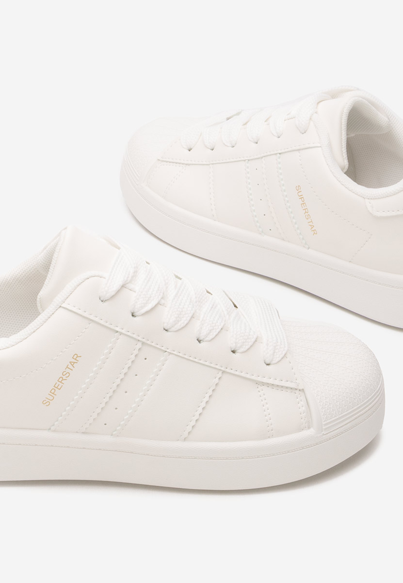 Białe sneakersy damskie Rebekah
