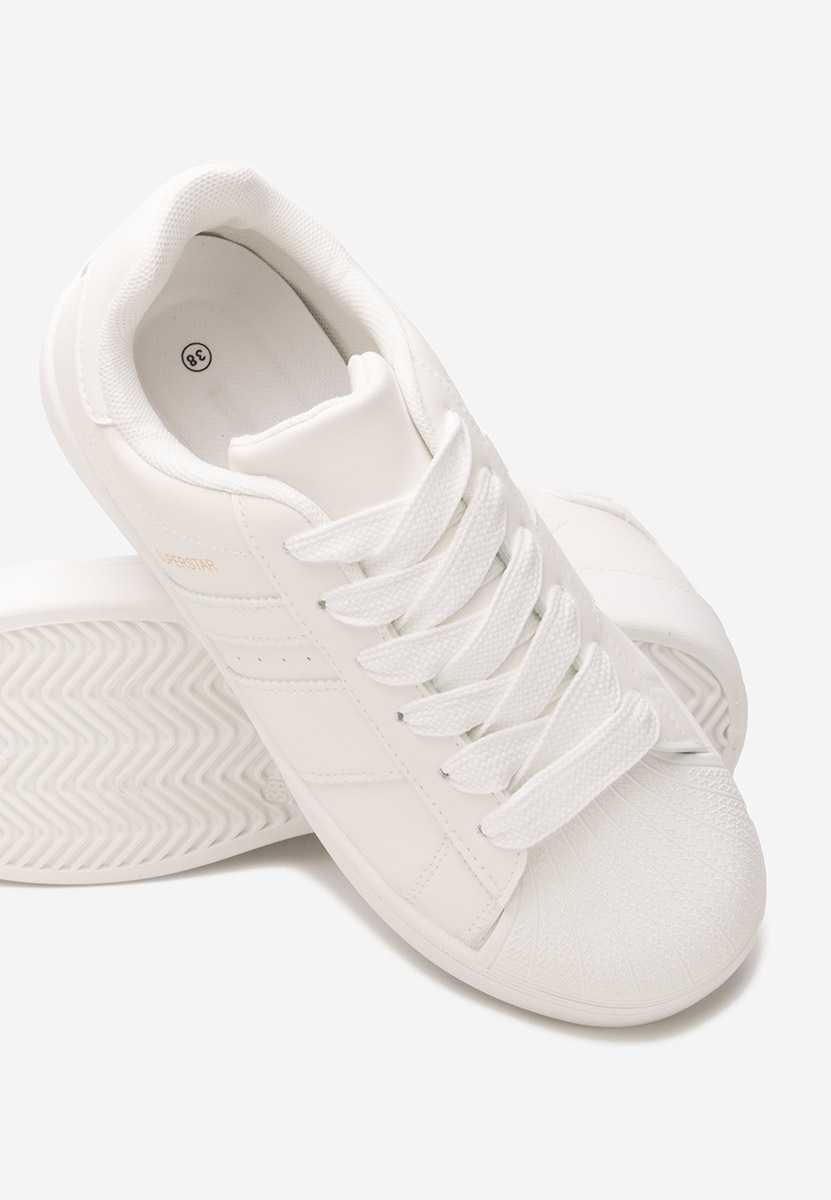 Białe sneakersy damskie Rebekah