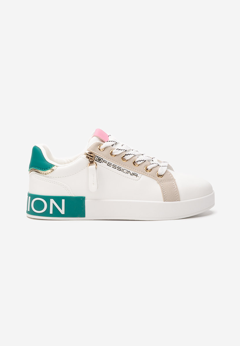 Zielone sneakersy damskie Corrina