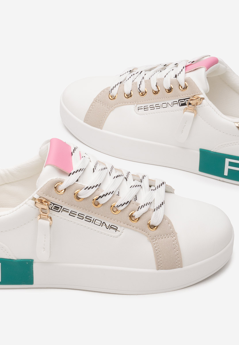 Zielone sneakersy damskie Corrina