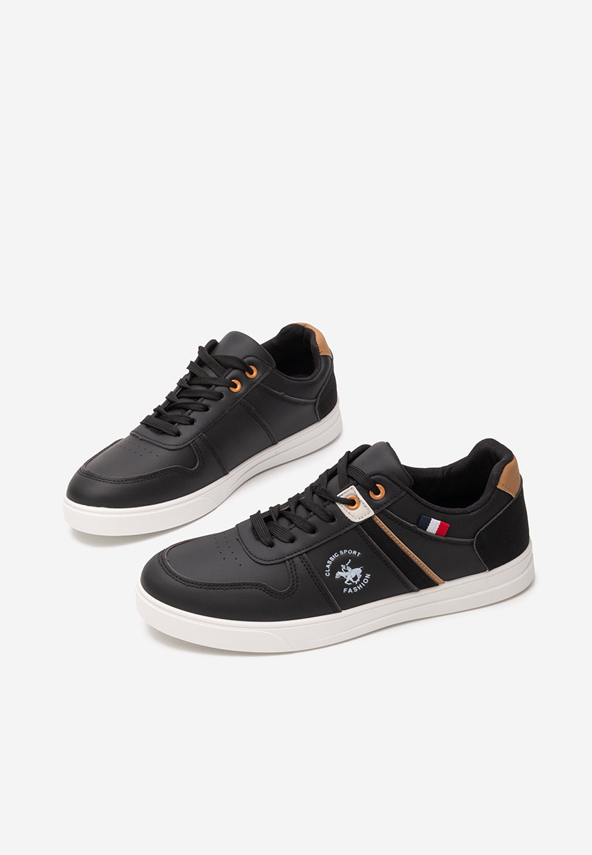 Czarne sneakersy męskie Myke