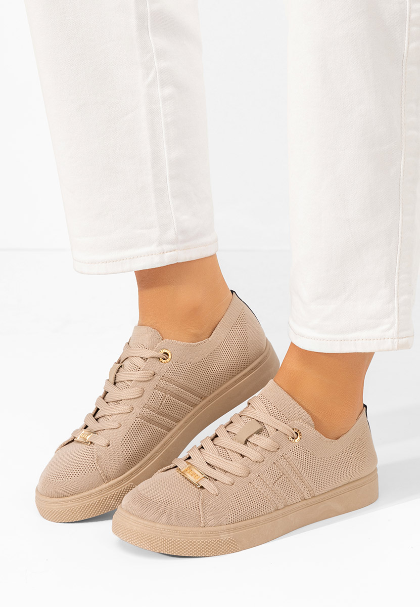 Khaki sneakersy damskie Belinda