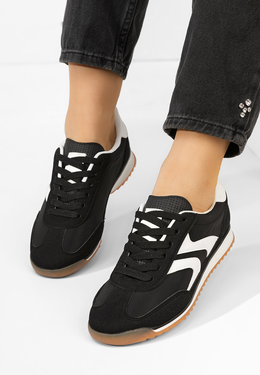 Czarne sneakersy damskie Rytania