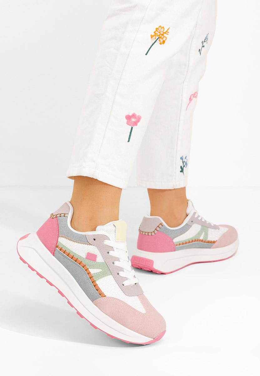 Wielokolorowy sneakersy damskie Esira