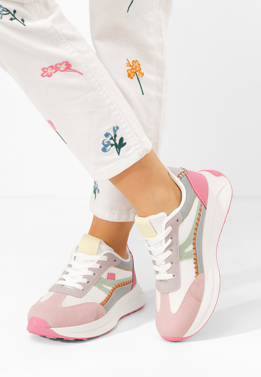 Wielokolorowy sneakersy damskie Esira