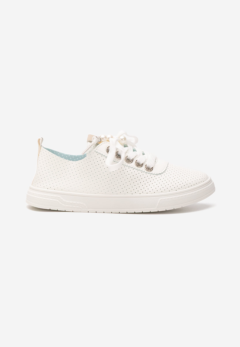 Białe sneakersy damskie Candysa V5