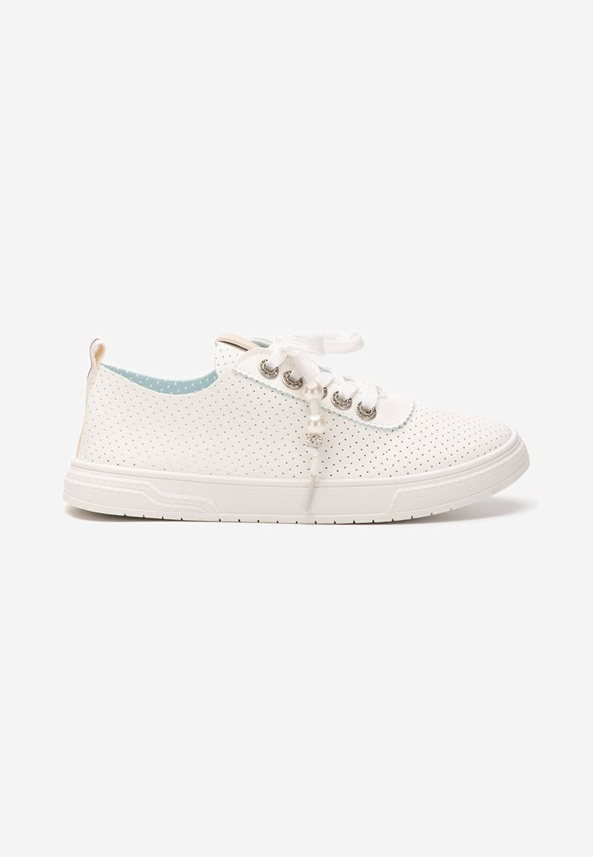 Beżowe sneakersy damskie Candysa V6