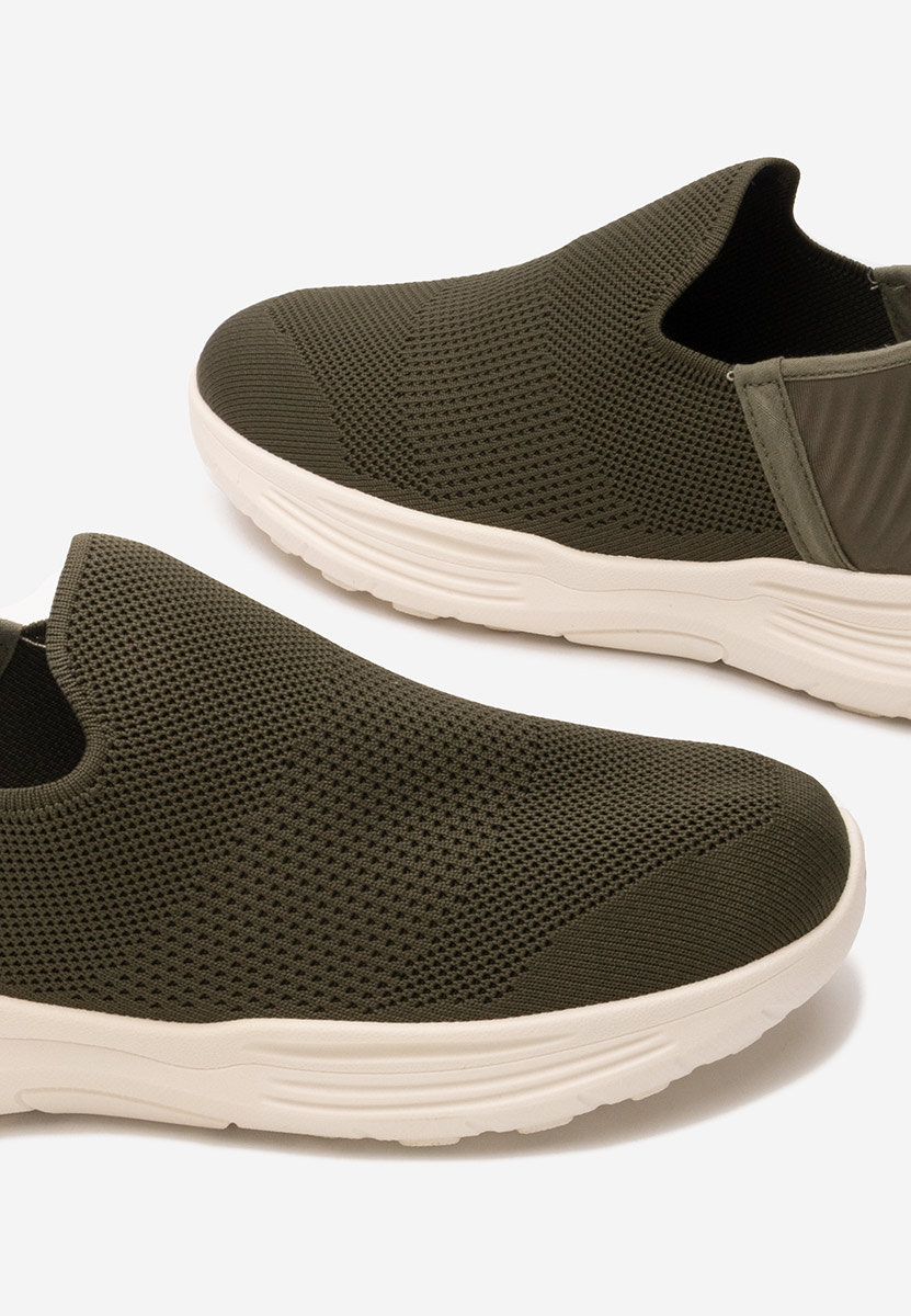 Khaki półbuty męskie Thano